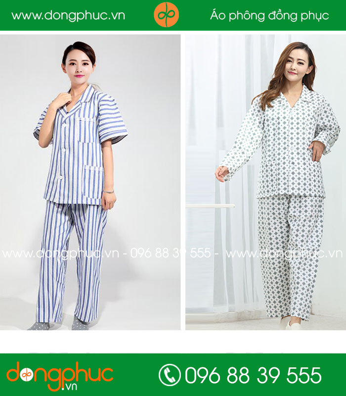 Đồng phục bệnh nhân mẫu ĐPBN 06